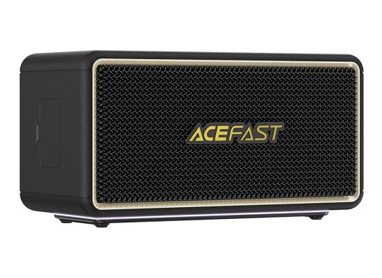 ACEFAST K3 Max Portable Bluetooth-Compatible Speaker Stereo Sound IPX6 Waterproof Loudspeaker up to 20 hours of playtime - Black
